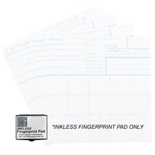Load image into Gallery viewer, ATF Compliant Law Enforcement Dark Inkless Fingerprint Ink Pad