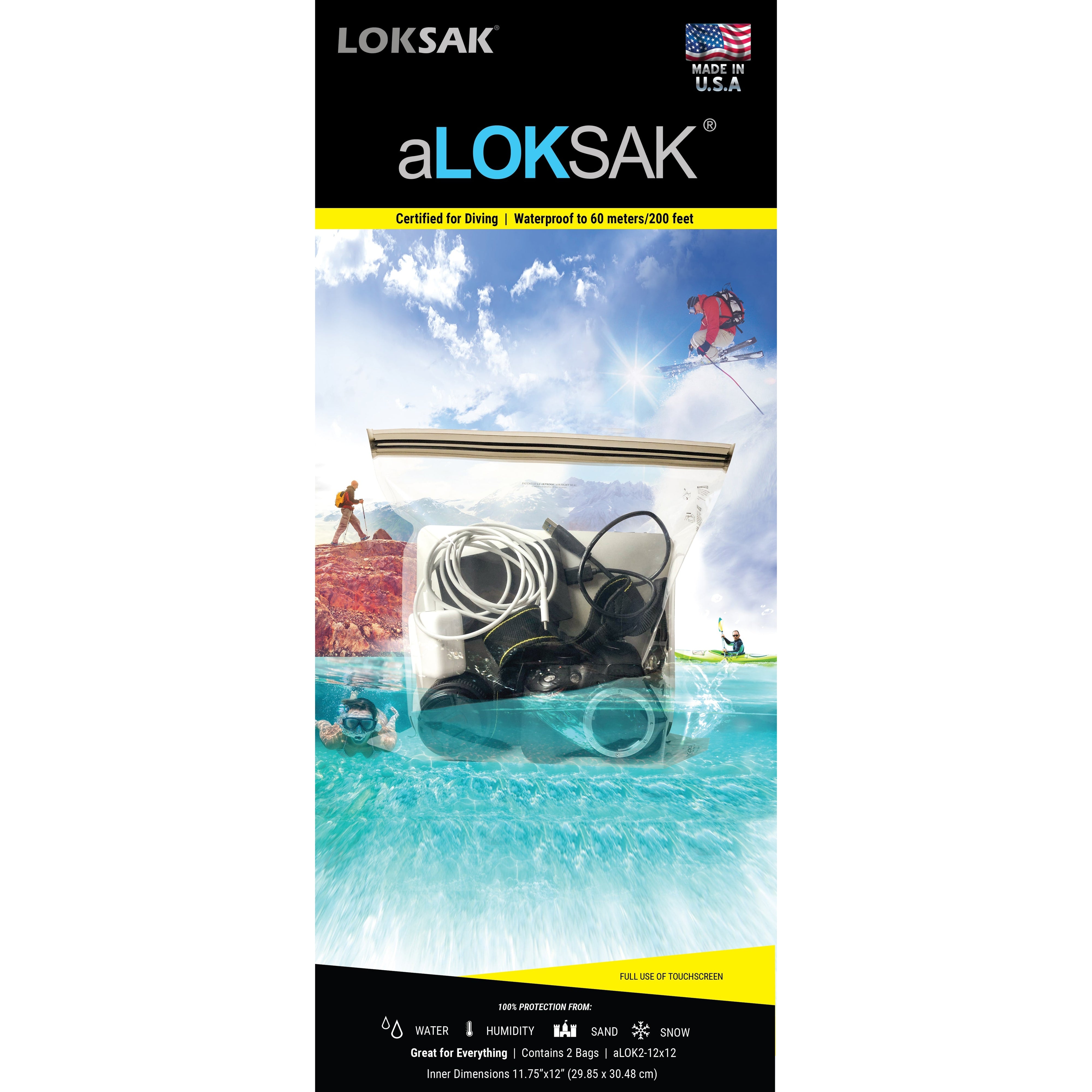 LOKSAK aLOKSAK Element-Proof Storage Bag for NFA Gun Trust