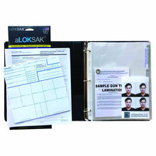 Load image into Gallery viewer, Professional NFA Gun Trust Binder Black Non-Leather