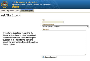 How to Fix ATF eForm 1 Application Issues - Using the "Ask the Experts" for Help