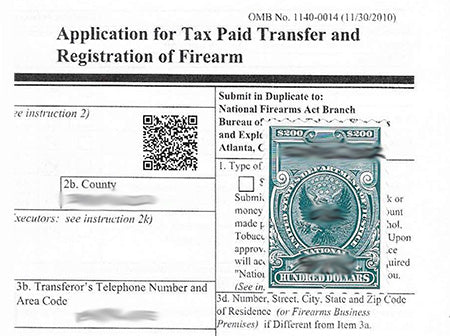 Is the Approved ATF Form 4 that you Receive in the Mail an Original?
