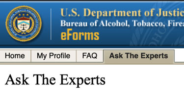 Approved ATF eForm 1 with "Draft" Watermark Fix