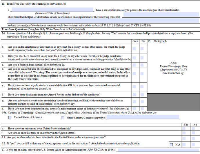 Download Fillable .PDF ATF Form 5320.23