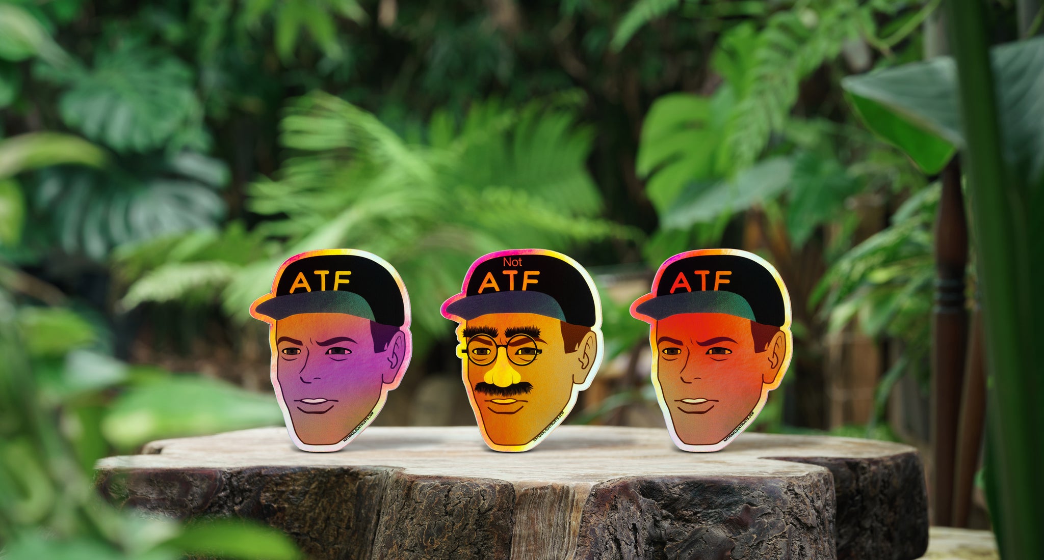 Atf Meme Sticker ATF Guy Meme Sticker & NOT ATF Guy Meme Sticker – National Gun Trusts
