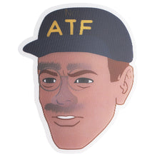 Load image into Gallery viewer, ATF Guy / NOT ATF Guy Lenticular Meme Sticker
