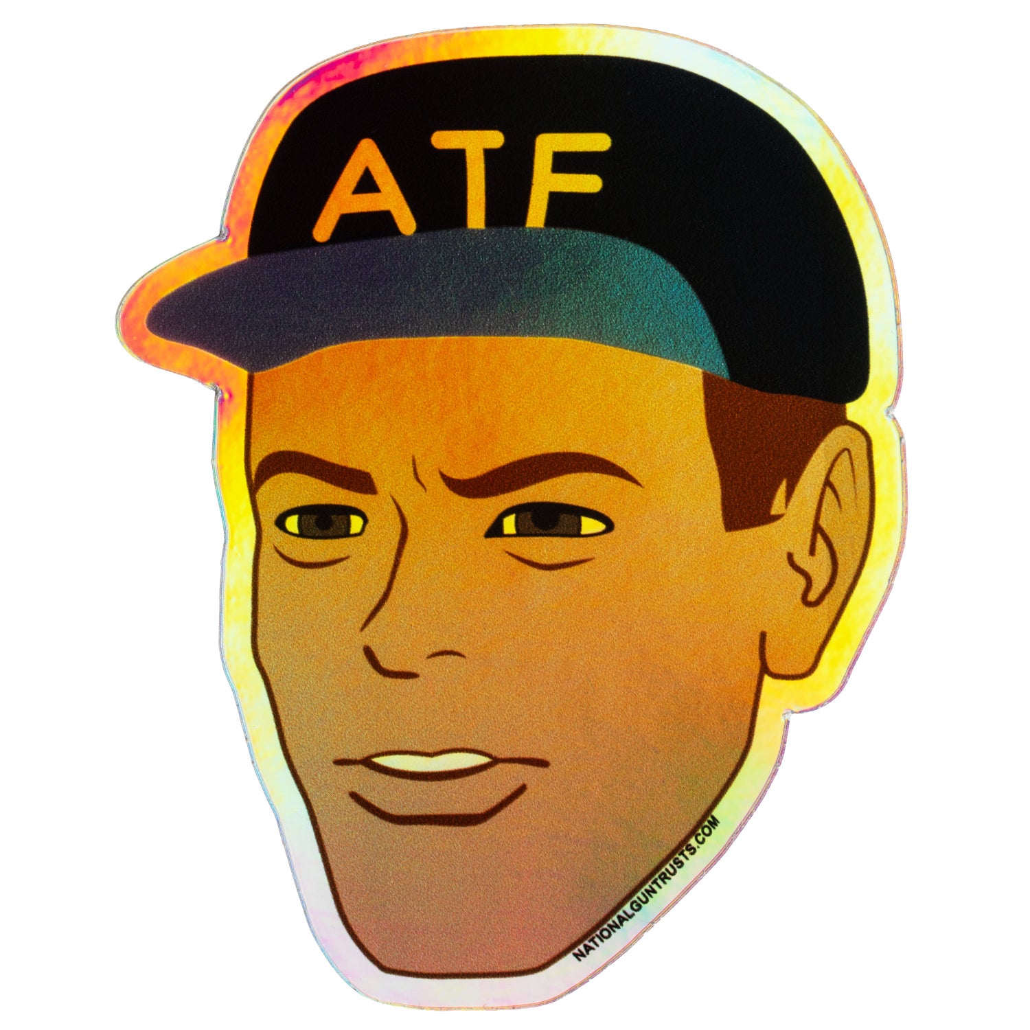 Atf Meme Sticker ATF Guy Meme Sticker & NOT ATF Guy Meme Sticker – National Gun Trusts