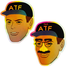 Load image into Gallery viewer, National Gun Trusts ATF Guy Sticker Holographic
