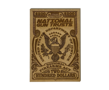 Load image into Gallery viewer, ATF Tax Stamp Wooden Coaster
