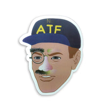 Load image into Gallery viewer, ATF Guy / NOT ATF Guy Lenticular Meme Sticker Version
