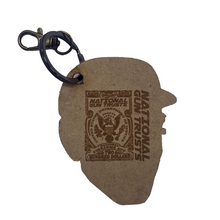 Load image into Gallery viewer, NOT ATF Guy Wooden Keychain
